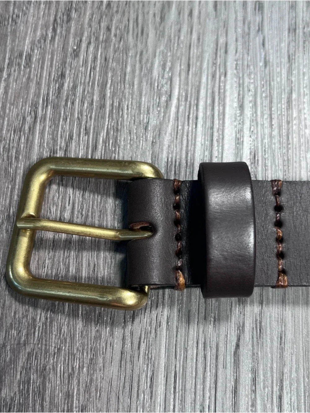 New HOLDERNESS & BOURNE The Barker Belt‎ Brown Navy Claret Leather Mens Size 40